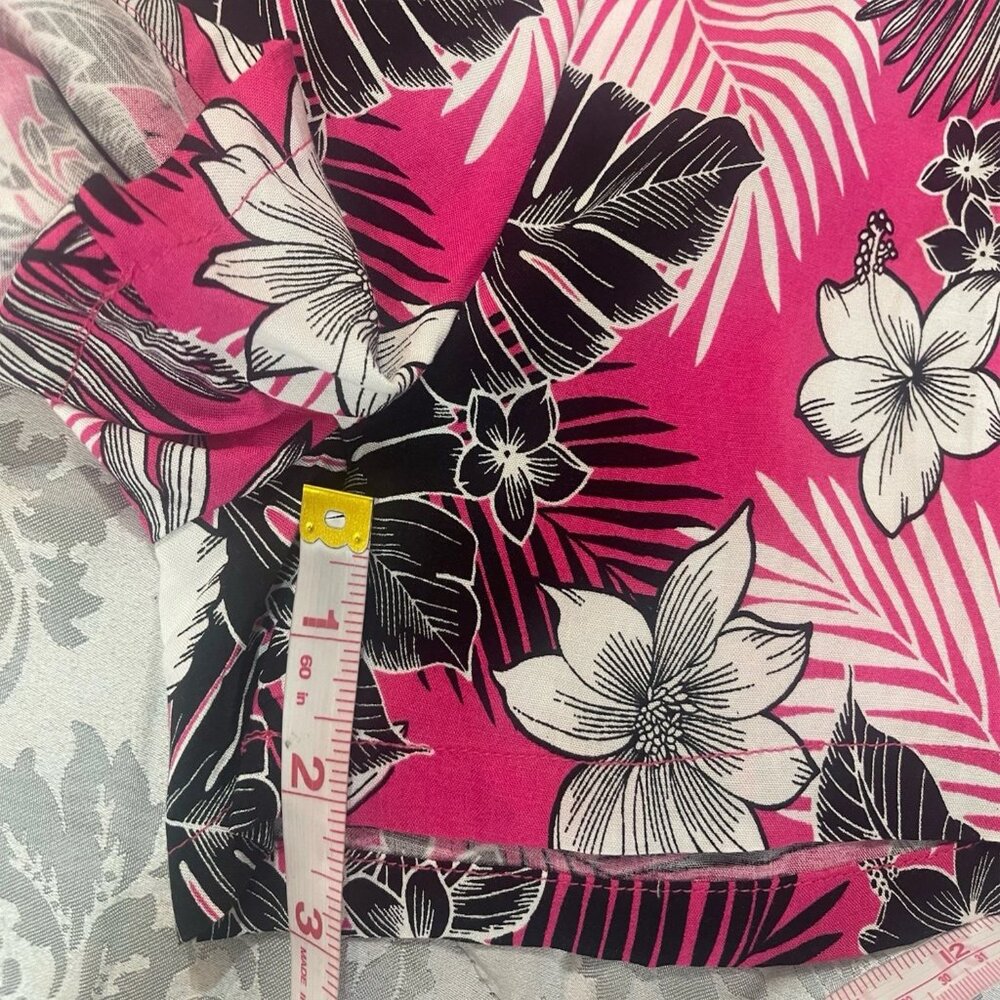Peacocks UK 14 Bandeau Play suit Shorts 1 Piece Pink Floral - Picture 5 of 8